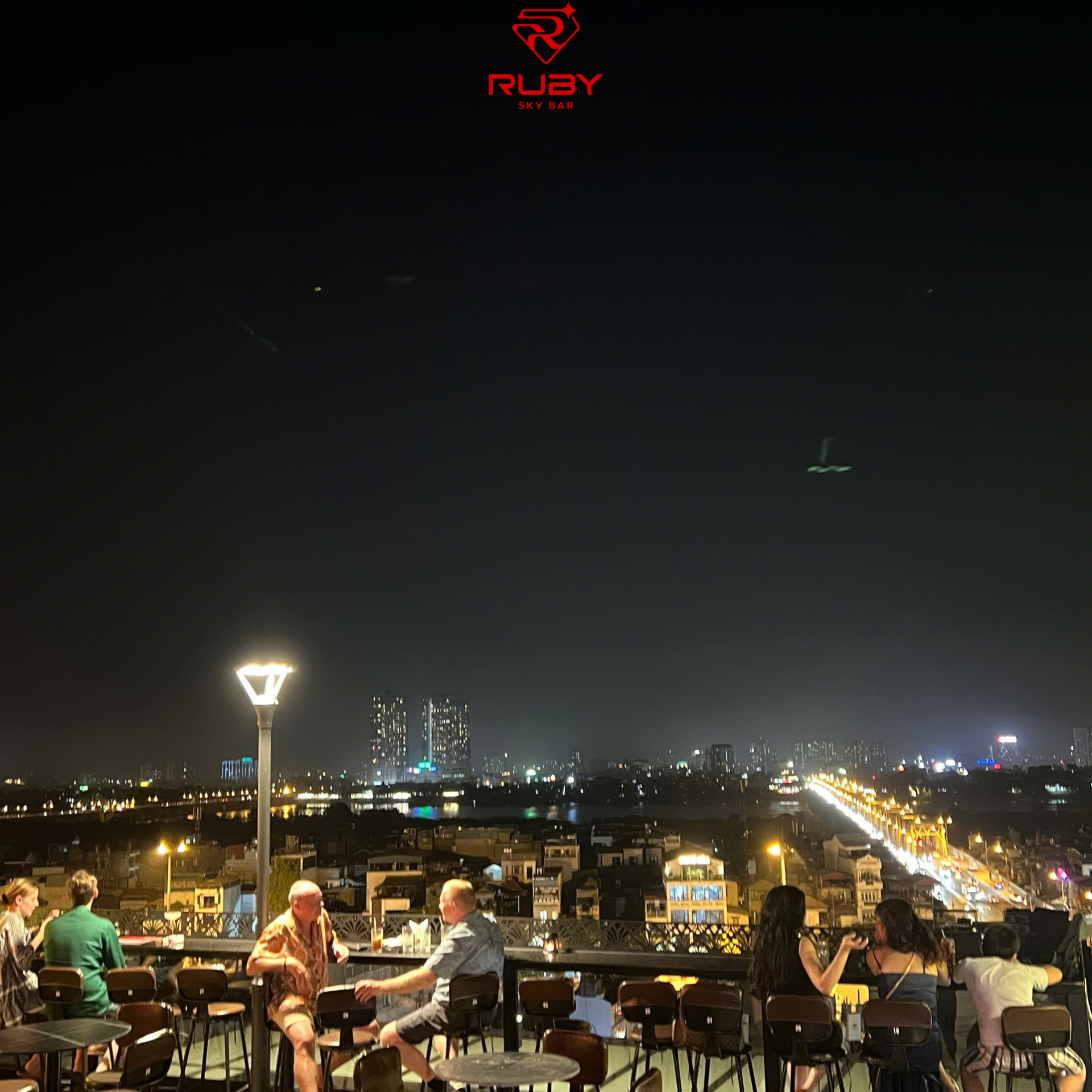 Chill at Ruby Sky Bar night